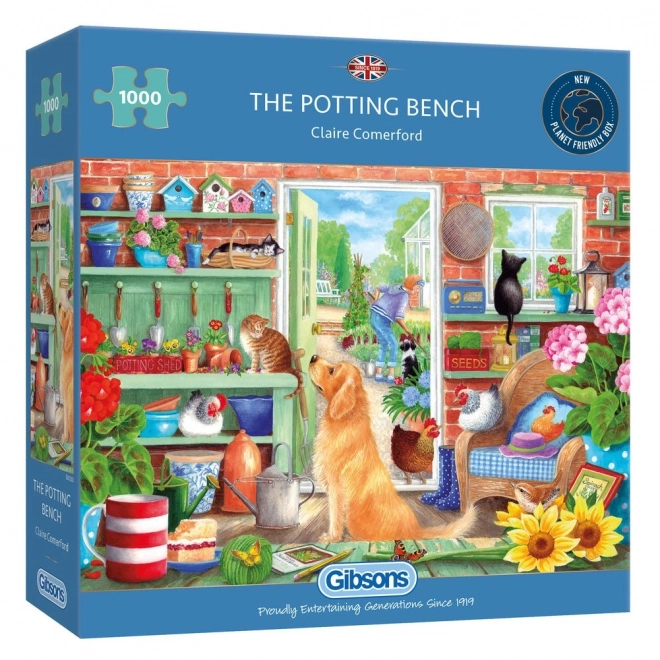 Puzzle Záhradní políčky 1000 dielikov