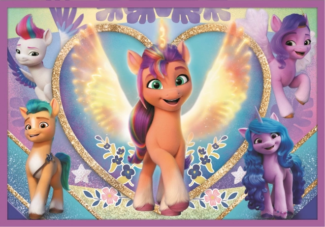 Puzzle My Little Pony: Žiariví poníci Mega Pack 10v1