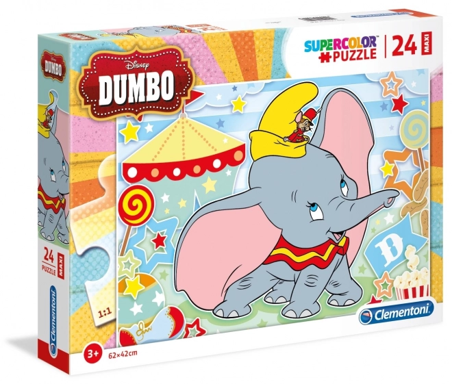 Puzzle Dumbo Maxi 24 dielikov