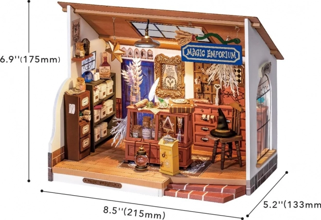 Miniatúrny domček RoboTime - Magic Shop