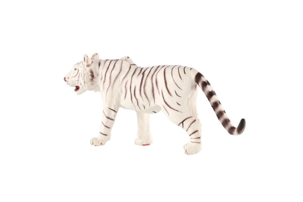 Indický biely tiger hračka plastová 14cm