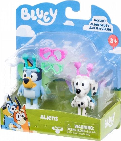 Figúrky Bluey dvoj-balenie Baby Bluey a Chloe