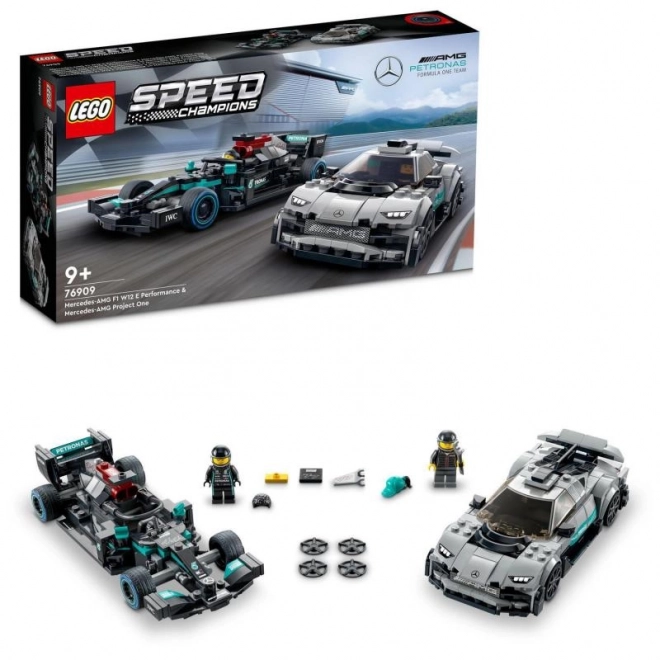 Kocky Speed Champions Mercedes-AMG F1 W12 E Performance a Mercedes-AMG ONE