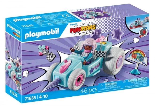 Set figúrok Funstars Racing Jednorožec