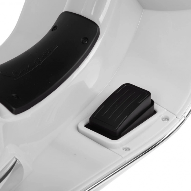 Elektrický skúter Vespa GTS Super pre deti – Biela