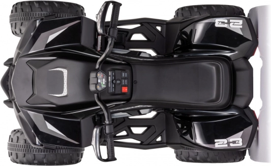 Pojazdný štvorkolák Fast Wheel čierny