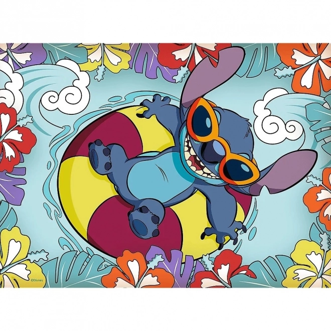 Puzzle 30 Dielikov Lilo a Stitch na Prázdninách