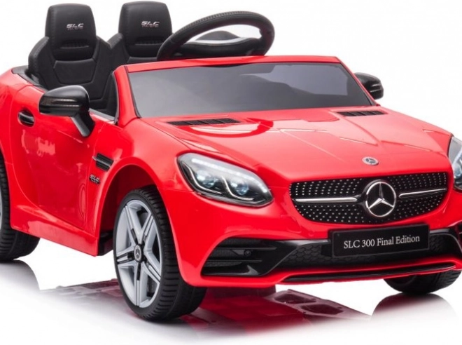 Detské auto na akumulátor Mercedes SLC 300 červené