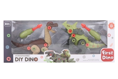 Skrutkovací dinosaurus 2 ks
