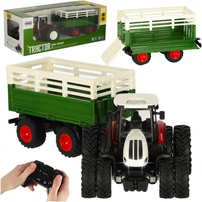 RC traktor s prívesom