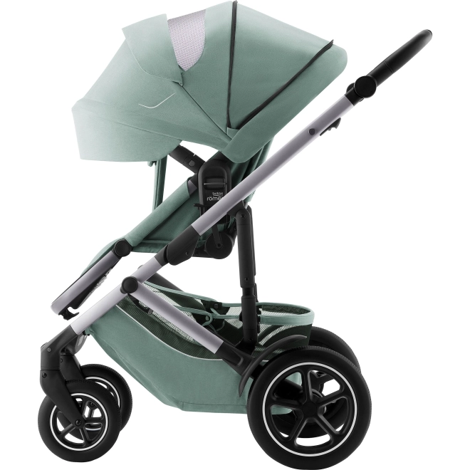 Kočík Smile 5Z s autosedačkou Baby-Safe Pro v Jade Green