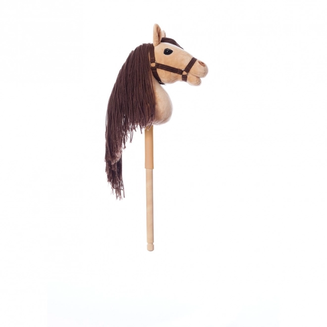 Kôň na tyči Hobby Horse béžový