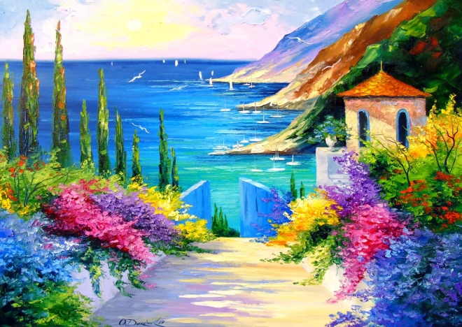 Puzzle Slnečné ráno 1000 dielikov