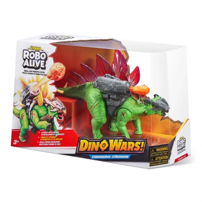 Interaktívna figúrka Robo Alive Dino Wars Stegosaurus