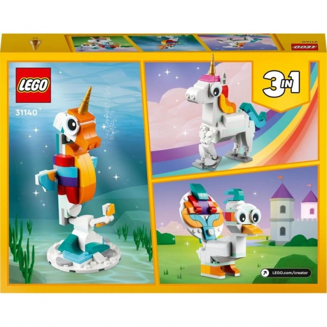 LEGO Creator 3v1 31140 Magický jednorožec