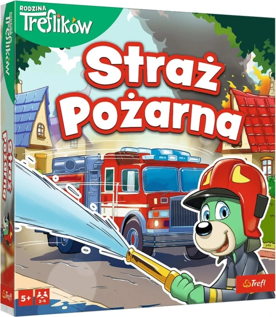 Rodina Treflíkov – hasiči – kooperatívna stolová hra Trefl
