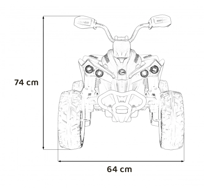 Maverick ATV zelená