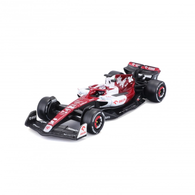 Bburago 1:43 Formula F1 Alfa Romeo Orlen C42 (2022) Zhou Guanyu červeno-biela