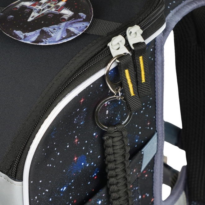Školská aktovka Baagl Zippy Plus Pixel Space