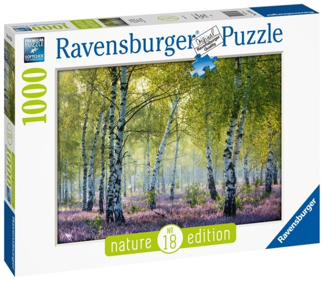 Puzzle Brezový les, Francúzsko 1000 dielikov