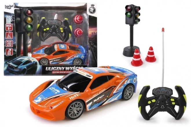 Zábavné RC auto s príslušenstvom