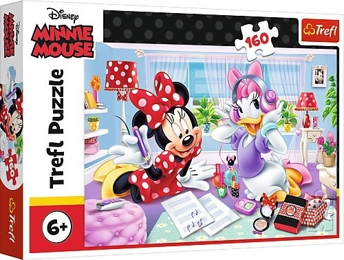 Puzzle 160 dielikov - Disney Minnie, Deň s priateľmi