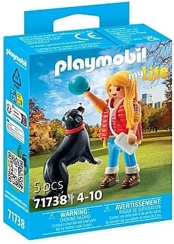 Dievča s pastierskym psom PLAYMOBIL