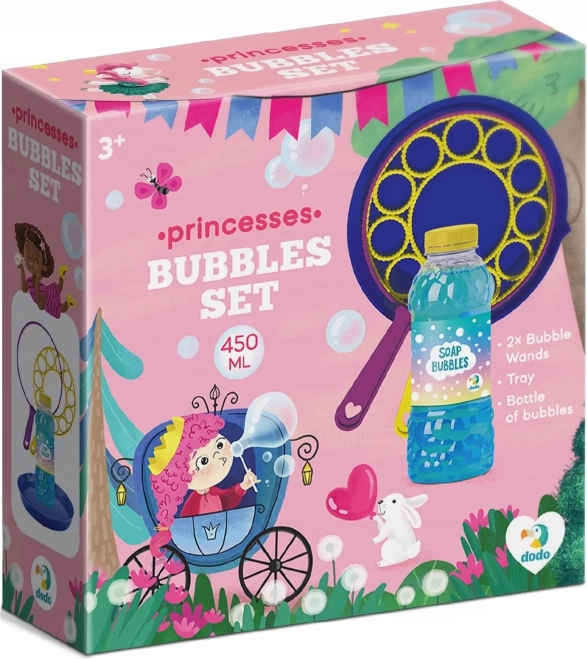 Bublifukový set Princezné 450 ml