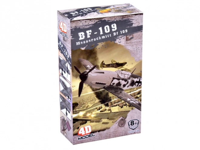 Plastikové lietadlo BF-109 na skladanie 1:48