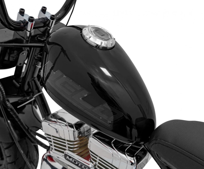 Chopper Warrior Motocykel čierny