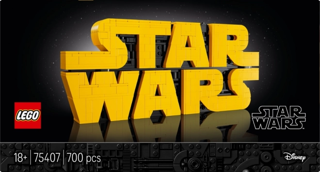 Lego Star Wars Logo z kociek
