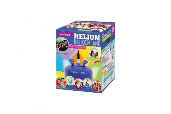 Hélium pro 20 balónikov v krabici