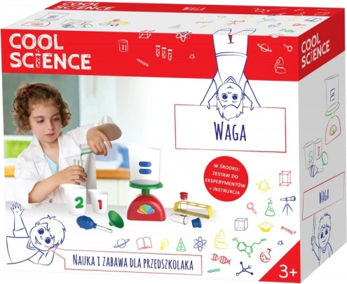 Cool Science vzdelávacia sada s váhou pre deti