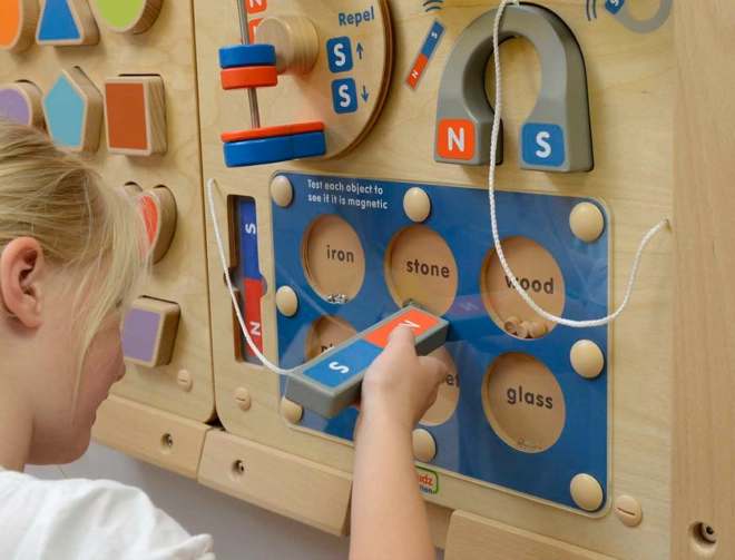 Nauka o magnetizme - nástenná edukačná tabuľa