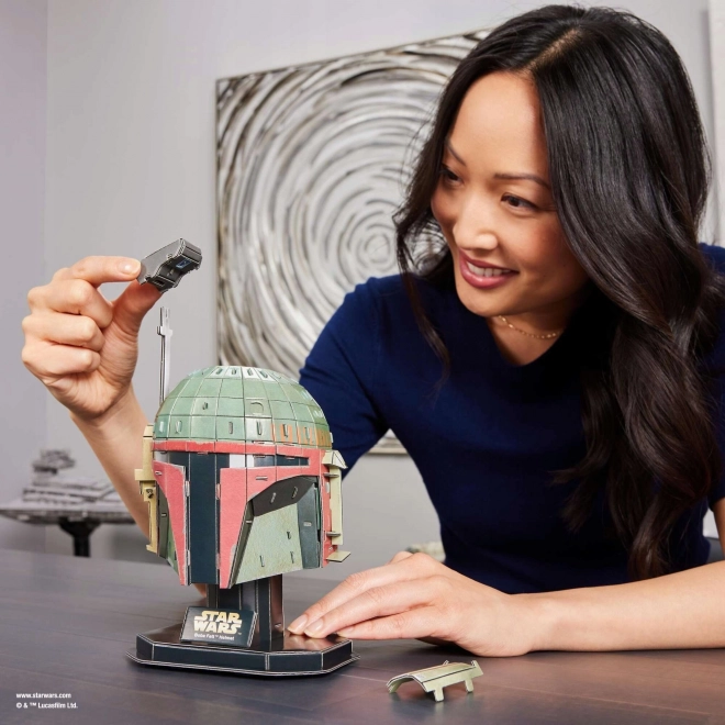 4D puzzle Star Wars helma Boba Fett