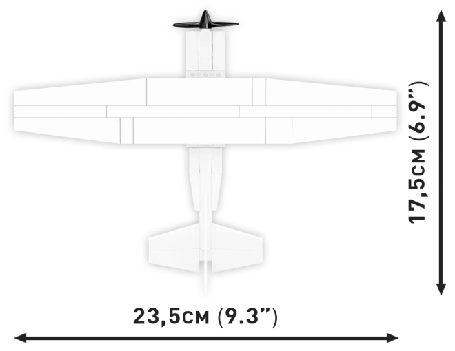 Cobi kocky Cessna 172 Skyhawk