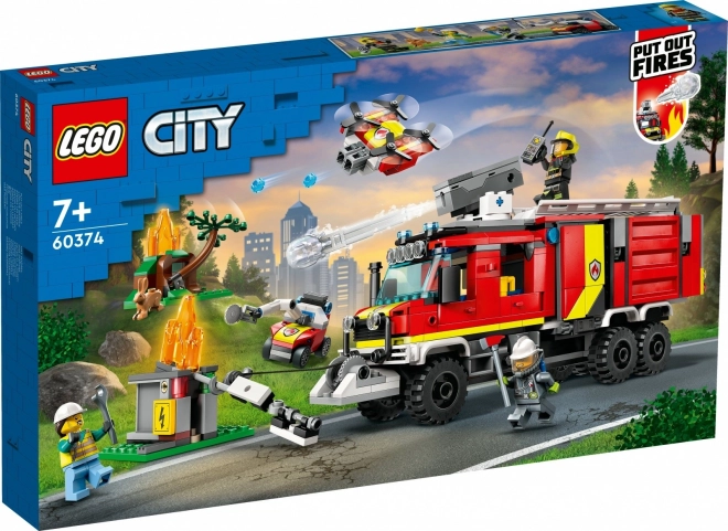 Lego City Veliteľské Vozidlo Hasičov