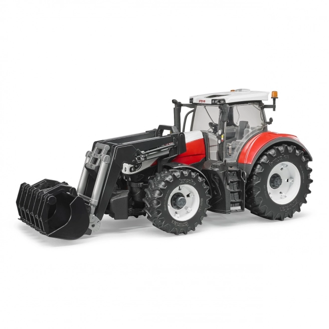 Bruder traktor Steyr 6300 Terrus CVT s čelným nakladačom