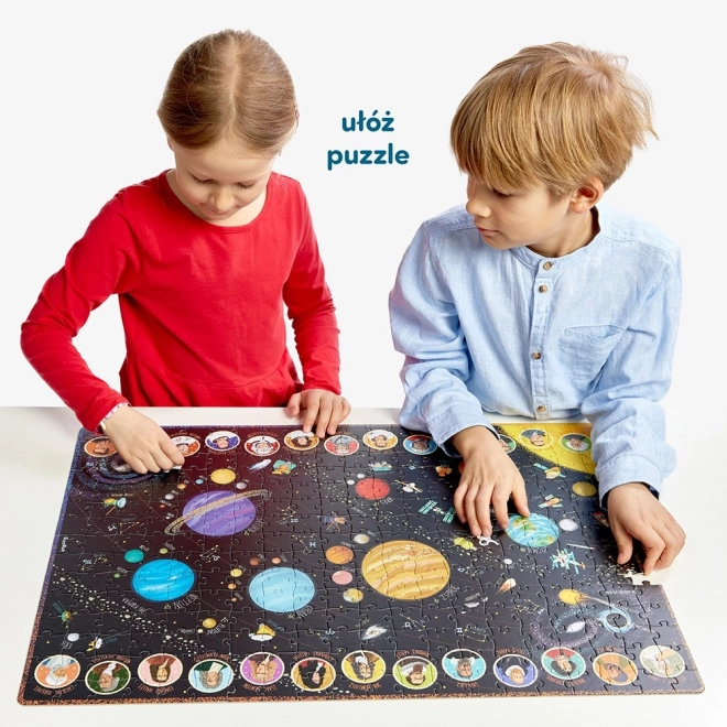 Puzzle Objavitelia - Slnečná Sústava 300 Dielikov