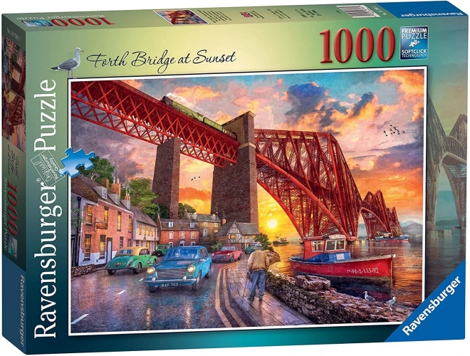 Puzzle 1000 ks Most pri východe slnka