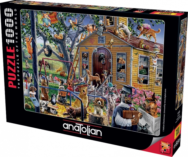 Anatolian puzzle Zlobiví psi 1000 dielikov