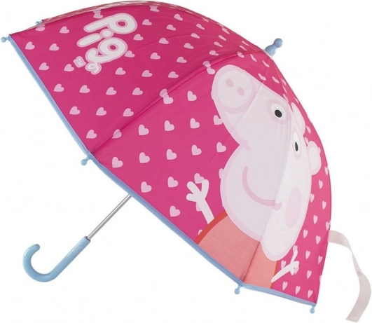 Detský manuálny dáždnik Prasiatko Peppa