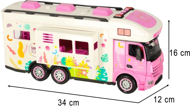 Interaktívny karavan - diaľkovo ovládaný