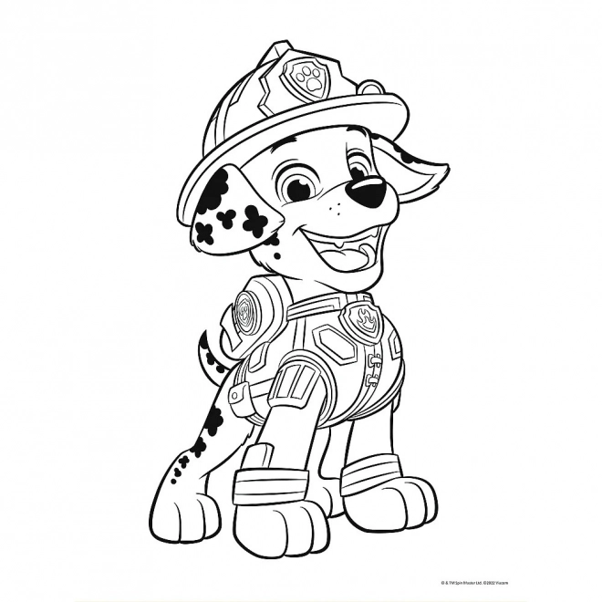 Obojstranné puzzle Tlapková Patrola: Sky a Rubble BABY MAXI