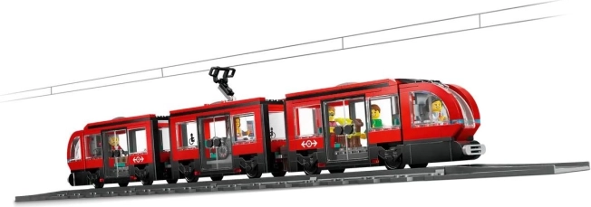 Realistická električka s obojsmerným riadením