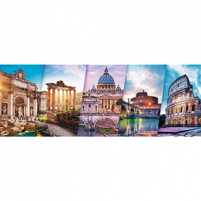 Panoramatické puzzle Cestovanie po Taliansku 500 dielikov
