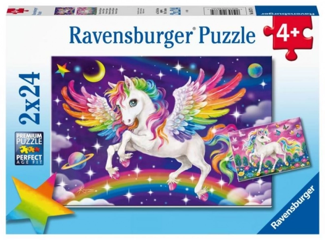 Ravensburger Puzzle Jednorožec a Pegas