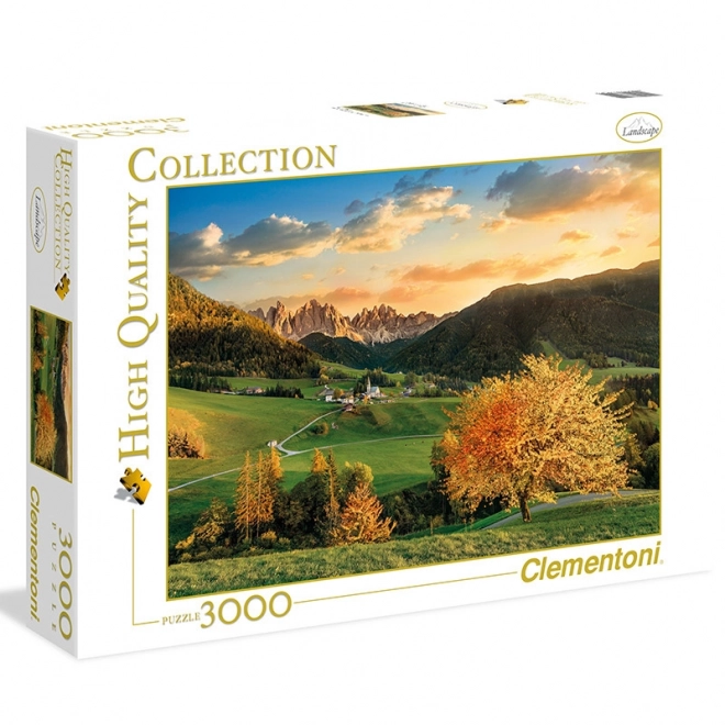 Clementoni puzzle 3000 dielikov - vysoká kvalita: Alpy