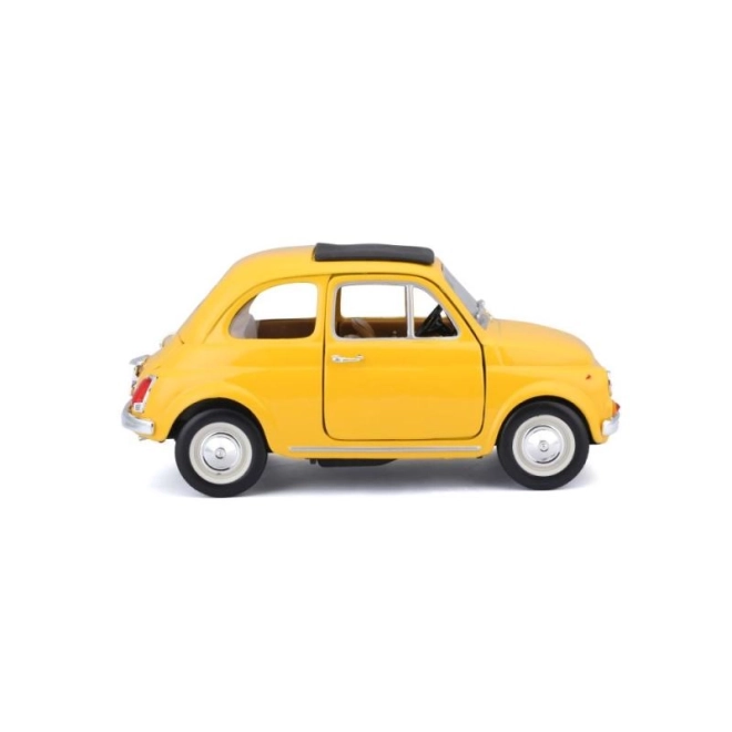 Bburago 1:24 Fiat 500 F 1965 žltá