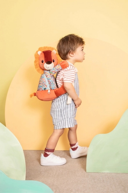 Mäkký detský batoh Lev Jack od Lilliputiens